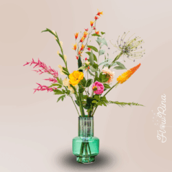 Zijden bloemen boeket